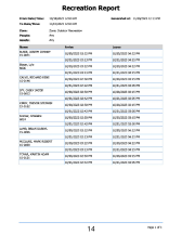 Recreation-Report
