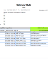 G1RT PIPE - Calendar Rule