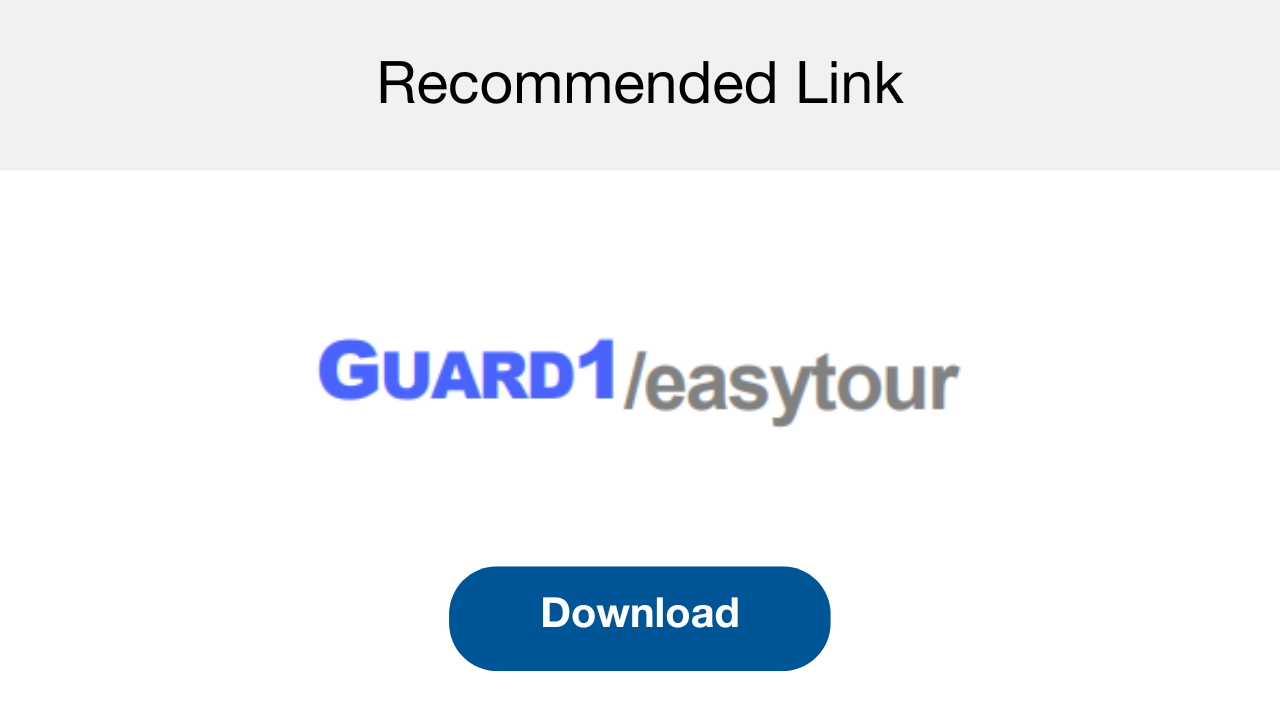 EasyTour - Recommended