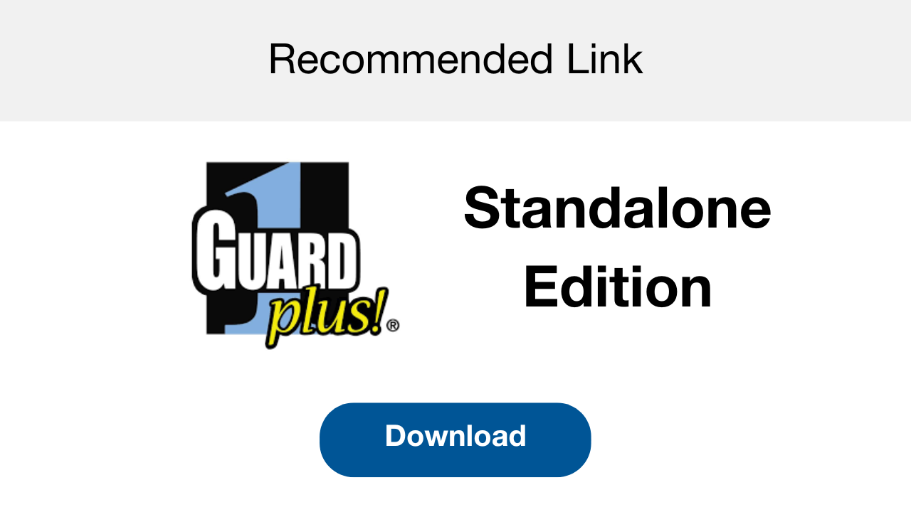 G1+ Standalone - Recommended