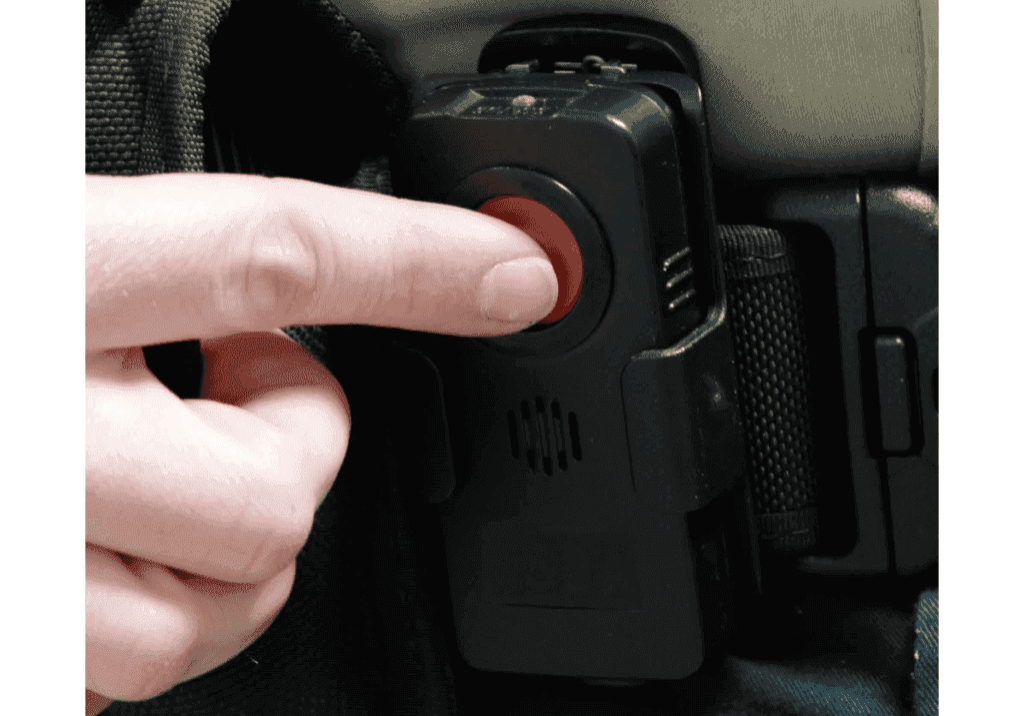 Officer using Duress Device